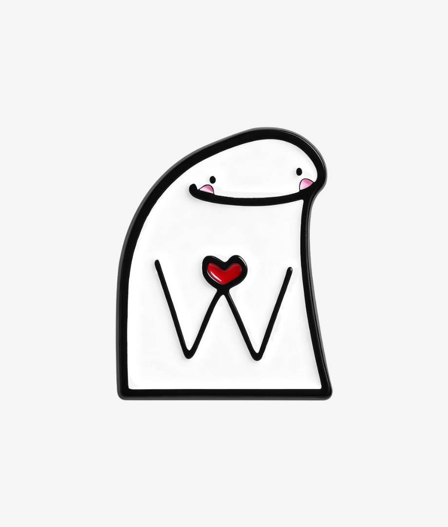 Pin Metalic Guarded Heart