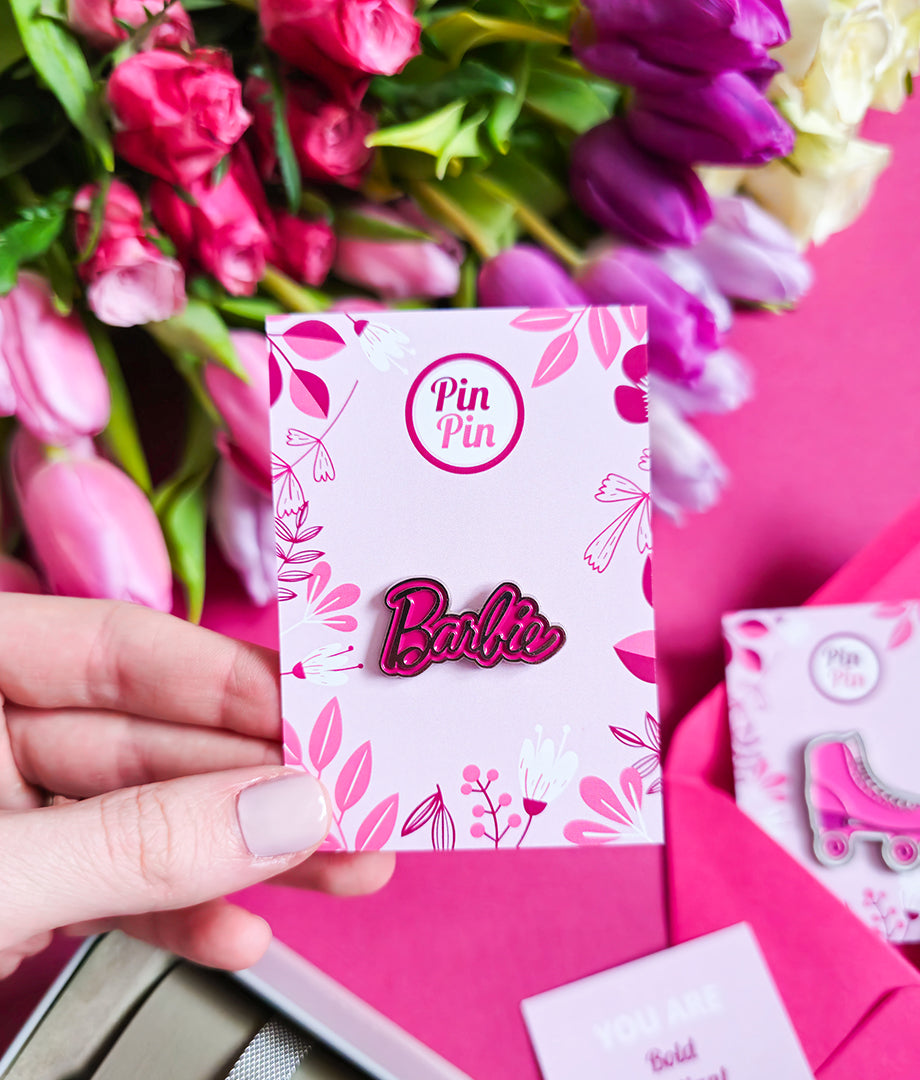 Pin Metalic Barbie
