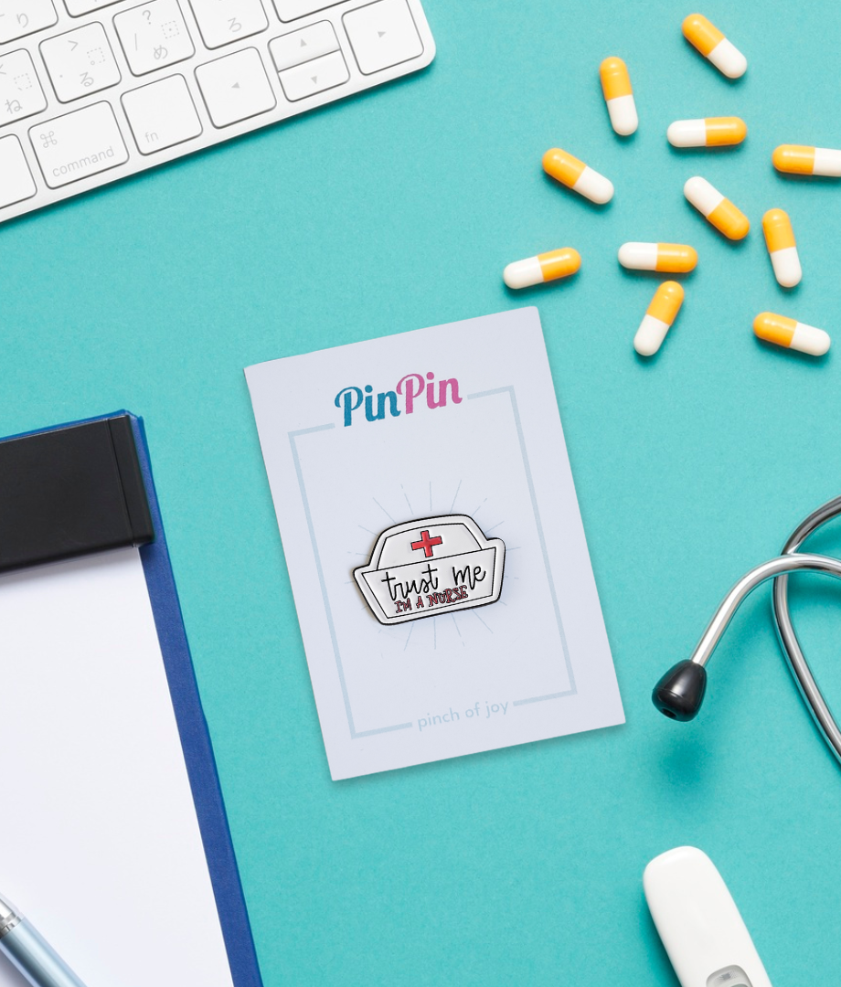 Pin Metalic Nurse