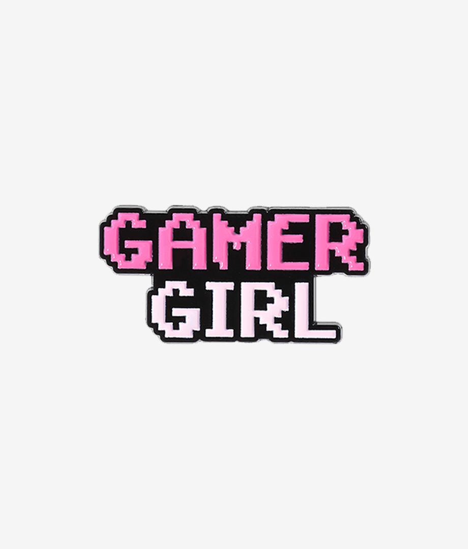 Pin Metalic Gamer Girl