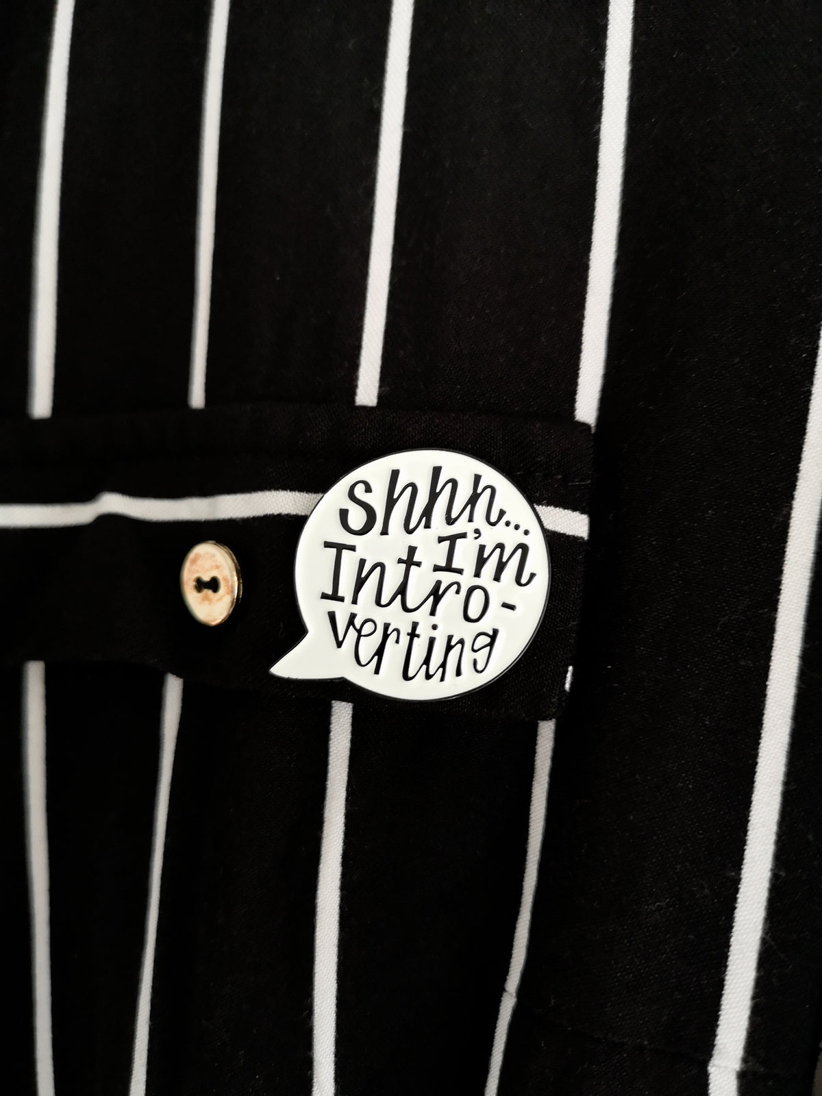 Pin Metalic Introverting