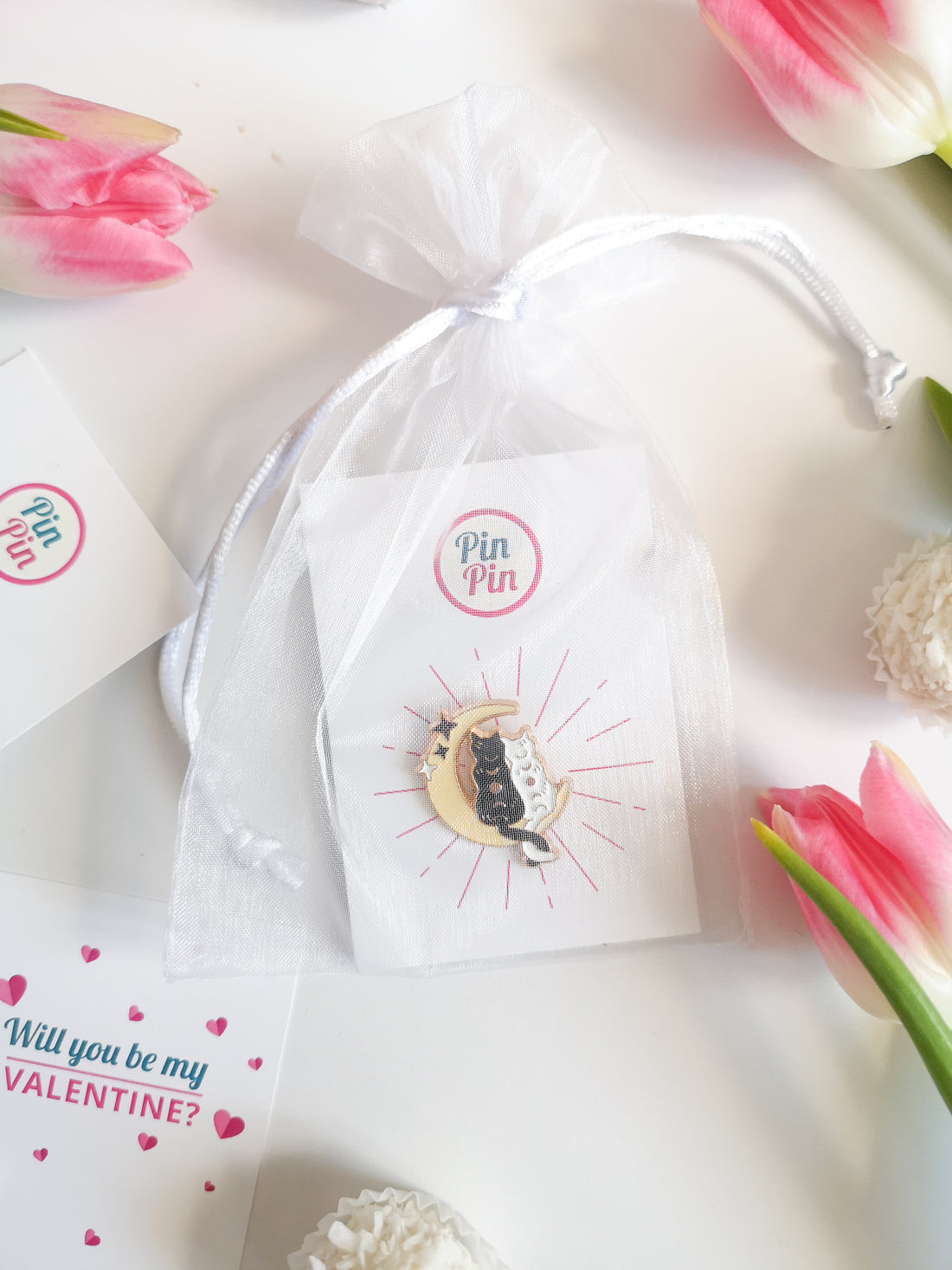 Pin Metalic Cat Lovers