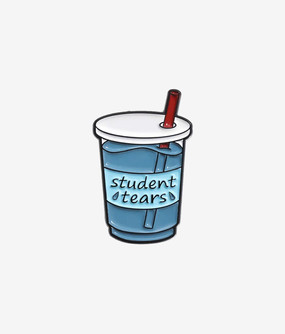 Pin Metalic Student tears