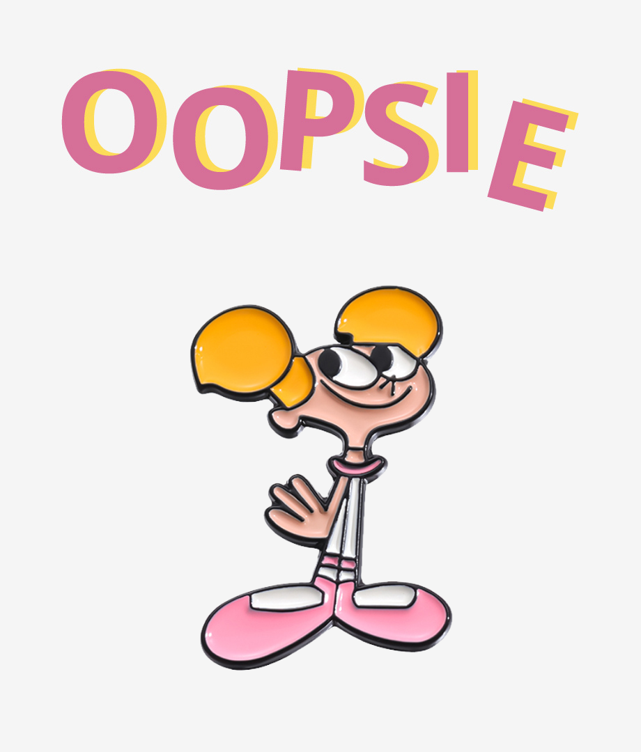 Oopsie Pin Girl
