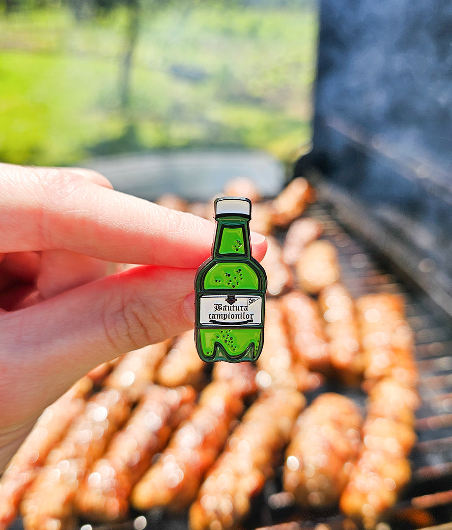 Pin Metalic Beer Bomb