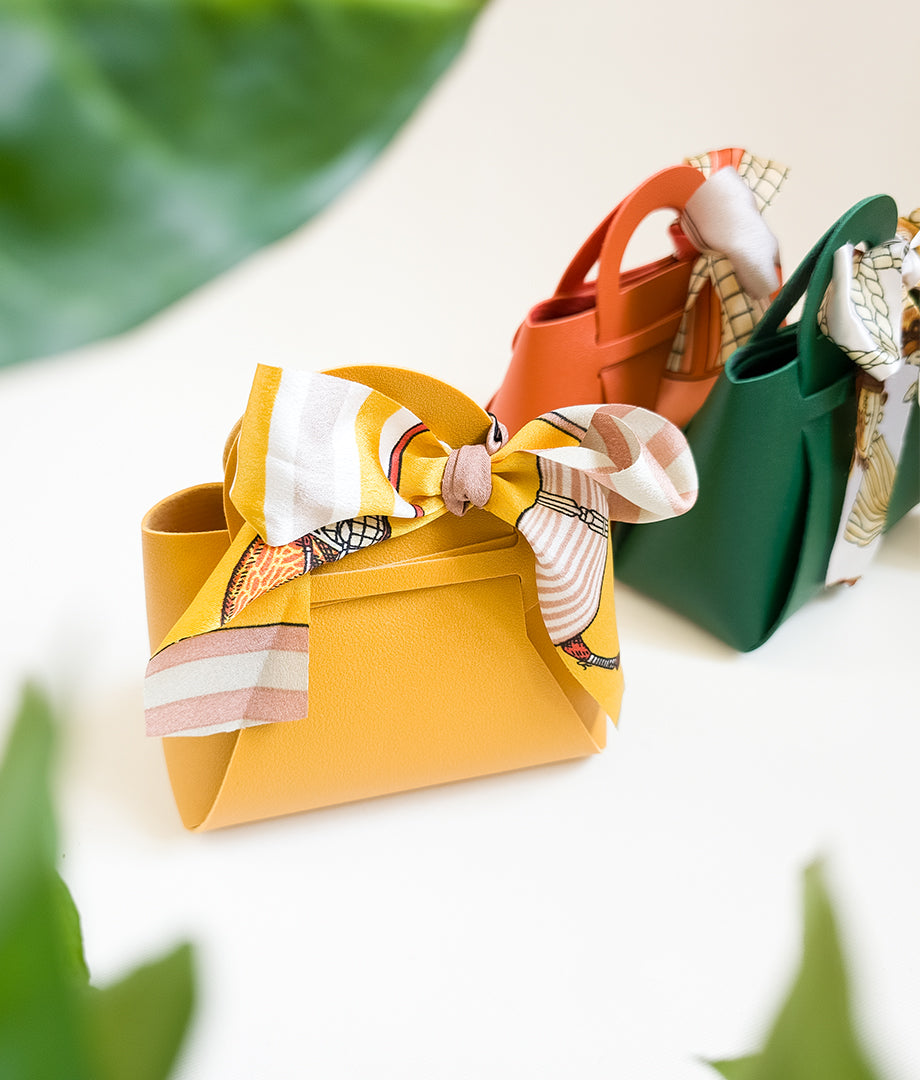 Vegan Leather Gift Bag
