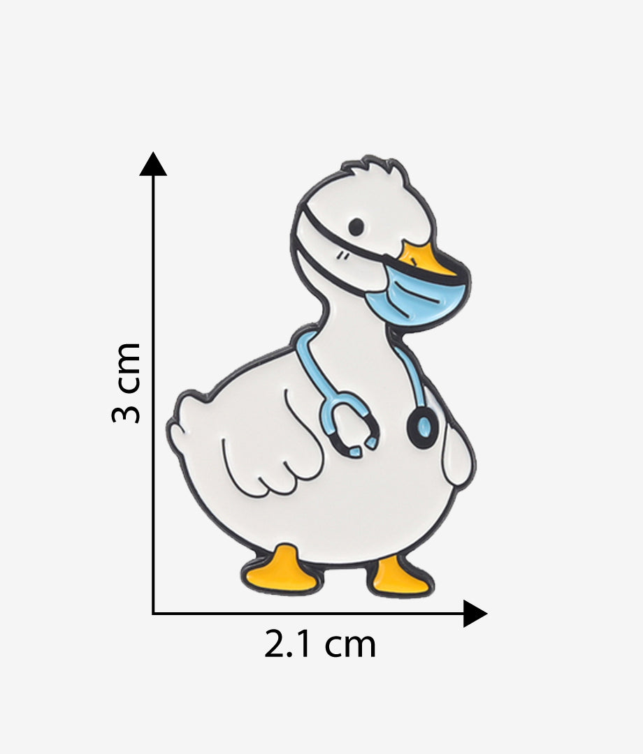 Pin Metalic Dr. Duck