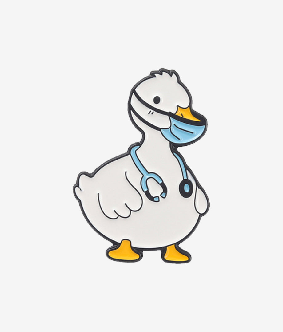 Pin Metalic Dr. Duck