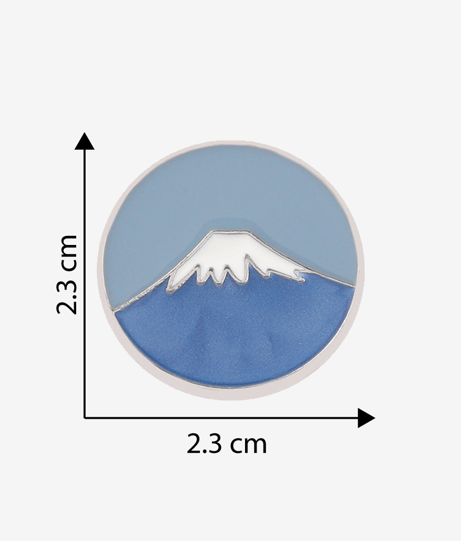 Pin Metalic Mountain