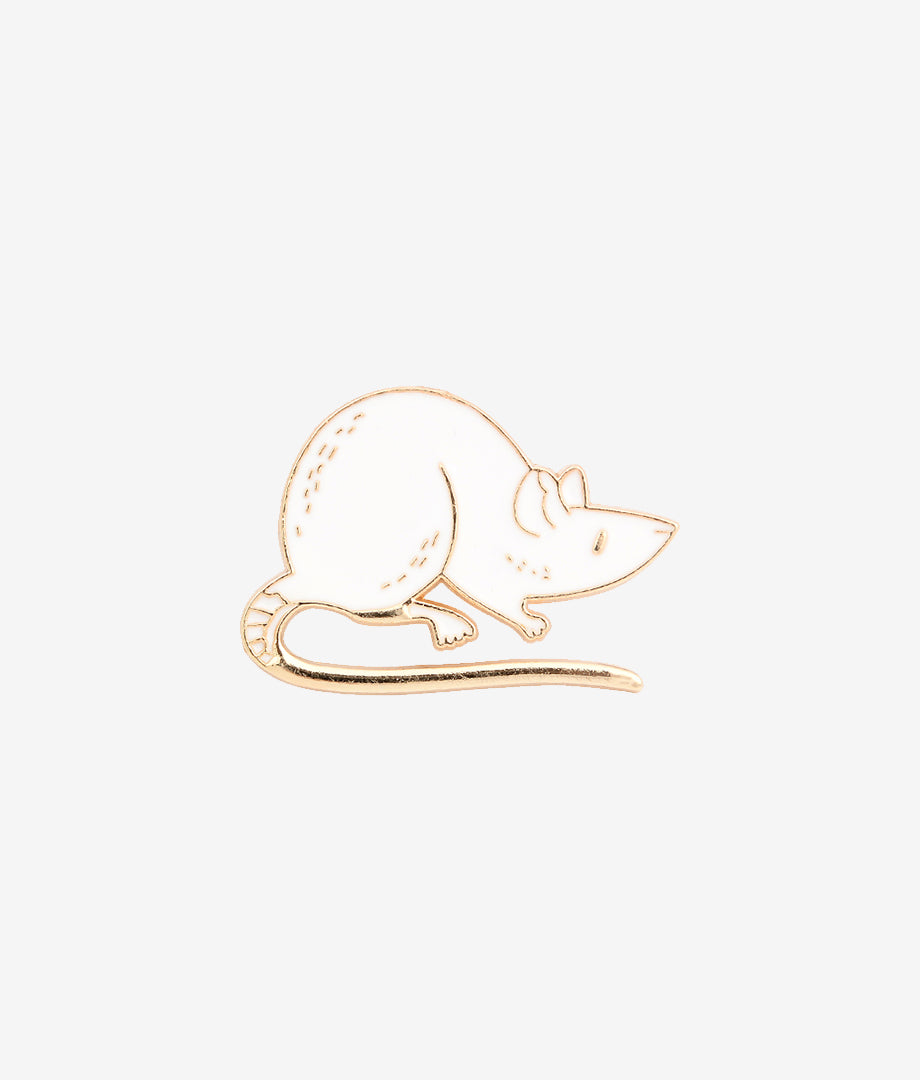 Pin Metalic Rat