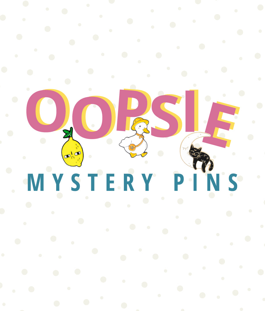 2 Oopsie Mystery Pins