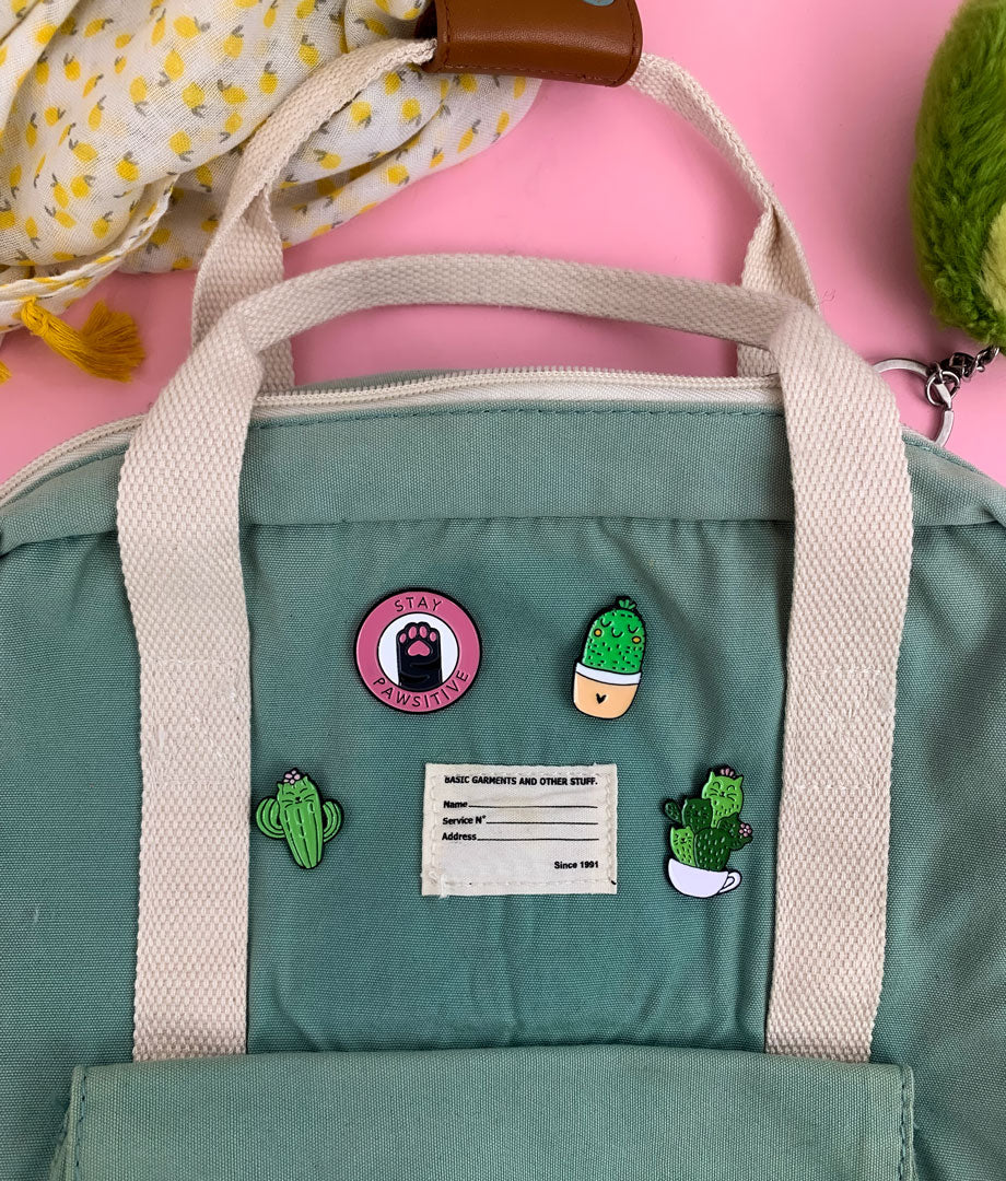 Pin Metalic Zen Cactus