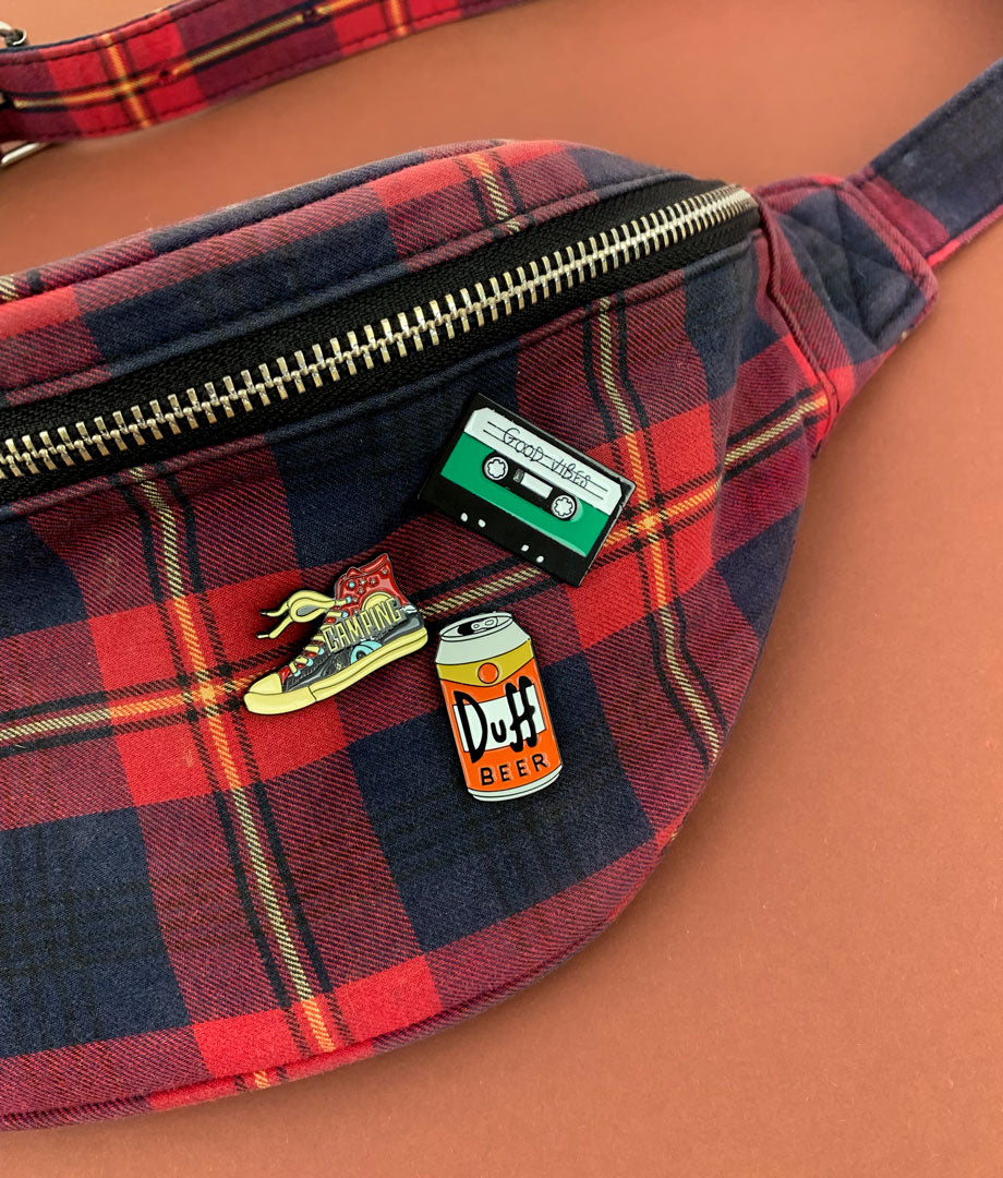 Pin Metalic Beer Can