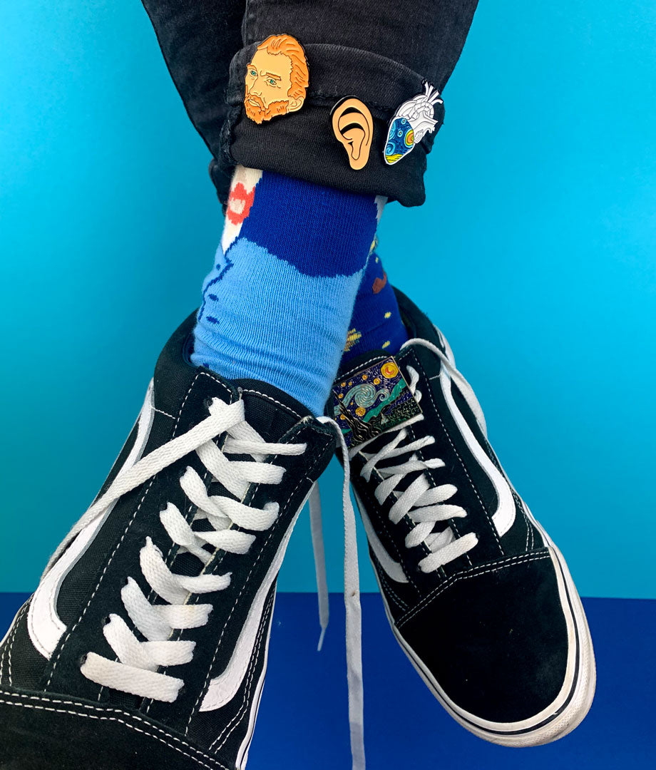 Pin Metalic I Heart Van Gogh