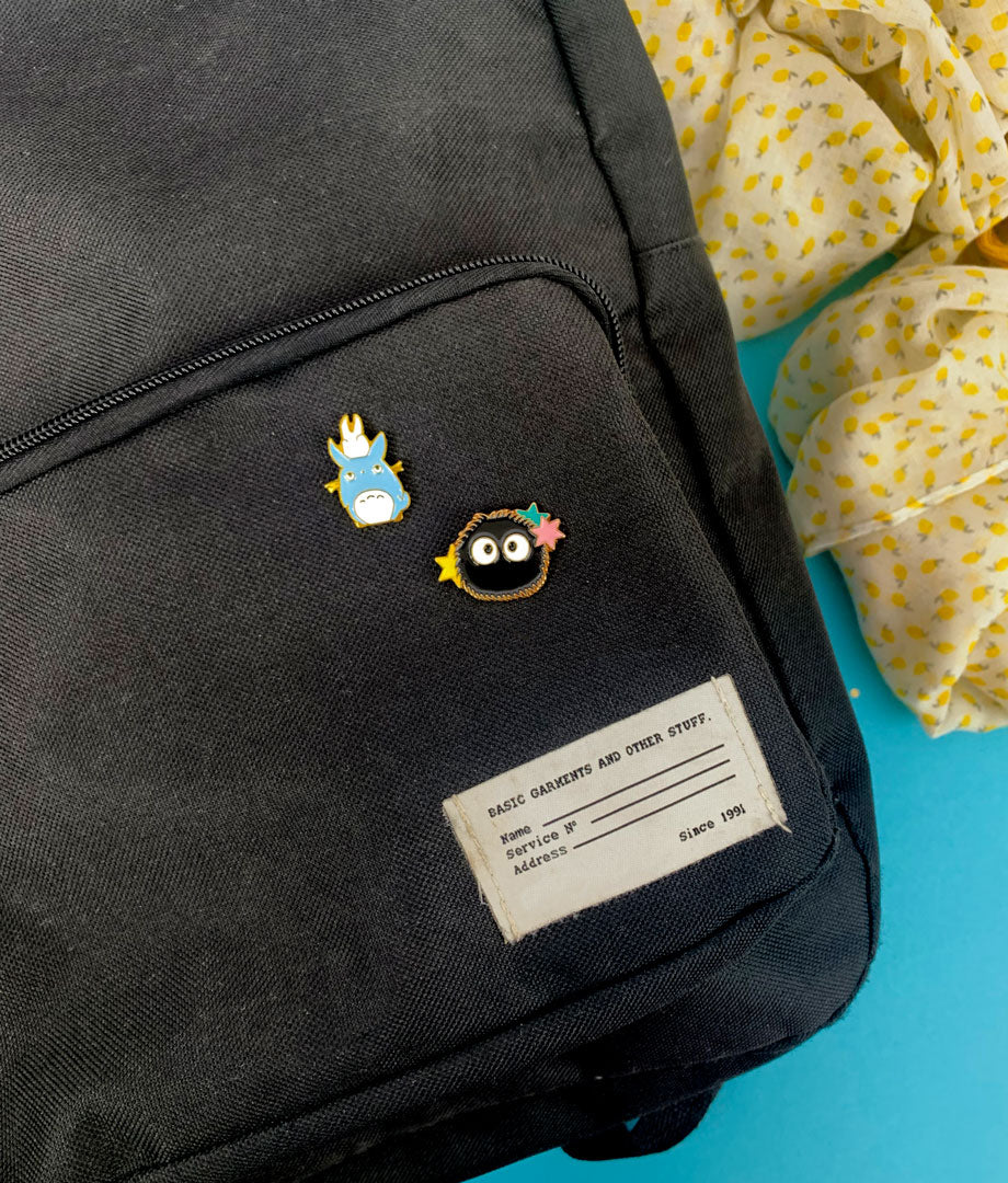 Pin Metalic Totoro Anime Spirit