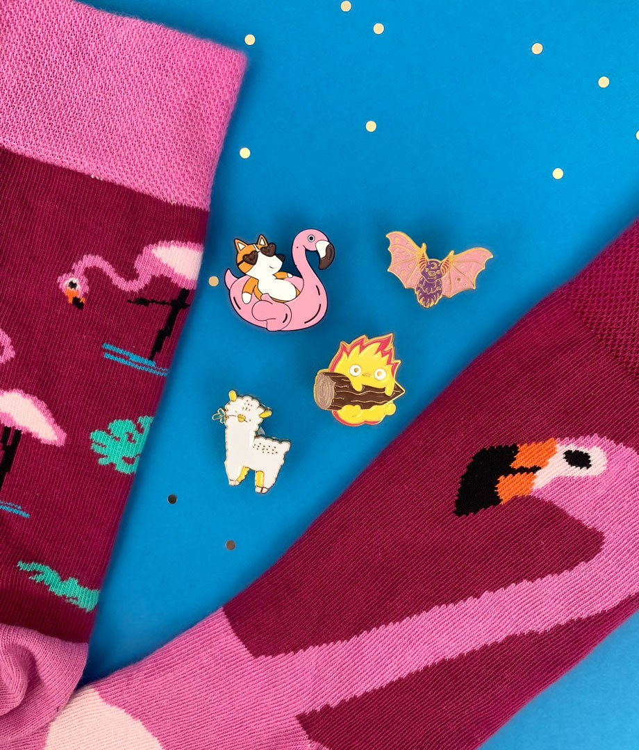 Pin Metalic Llama