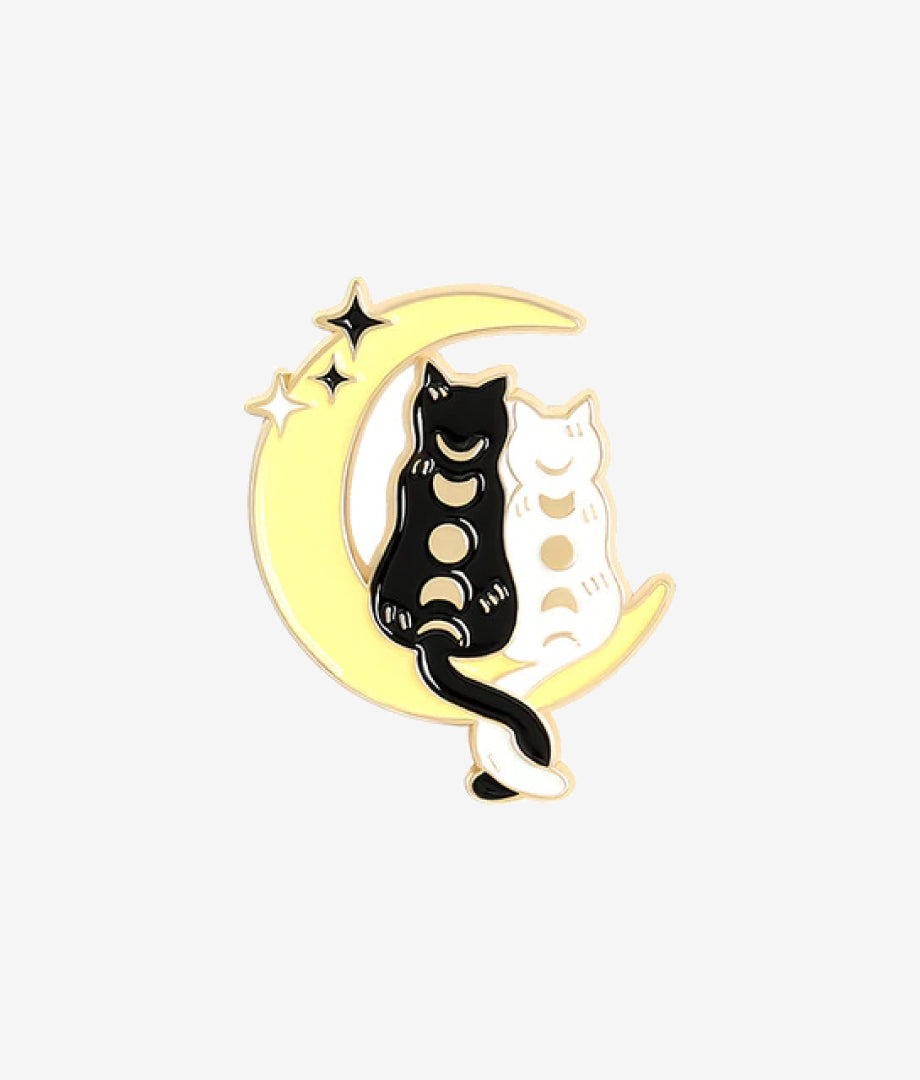 Pin Metalic Cat Lovers