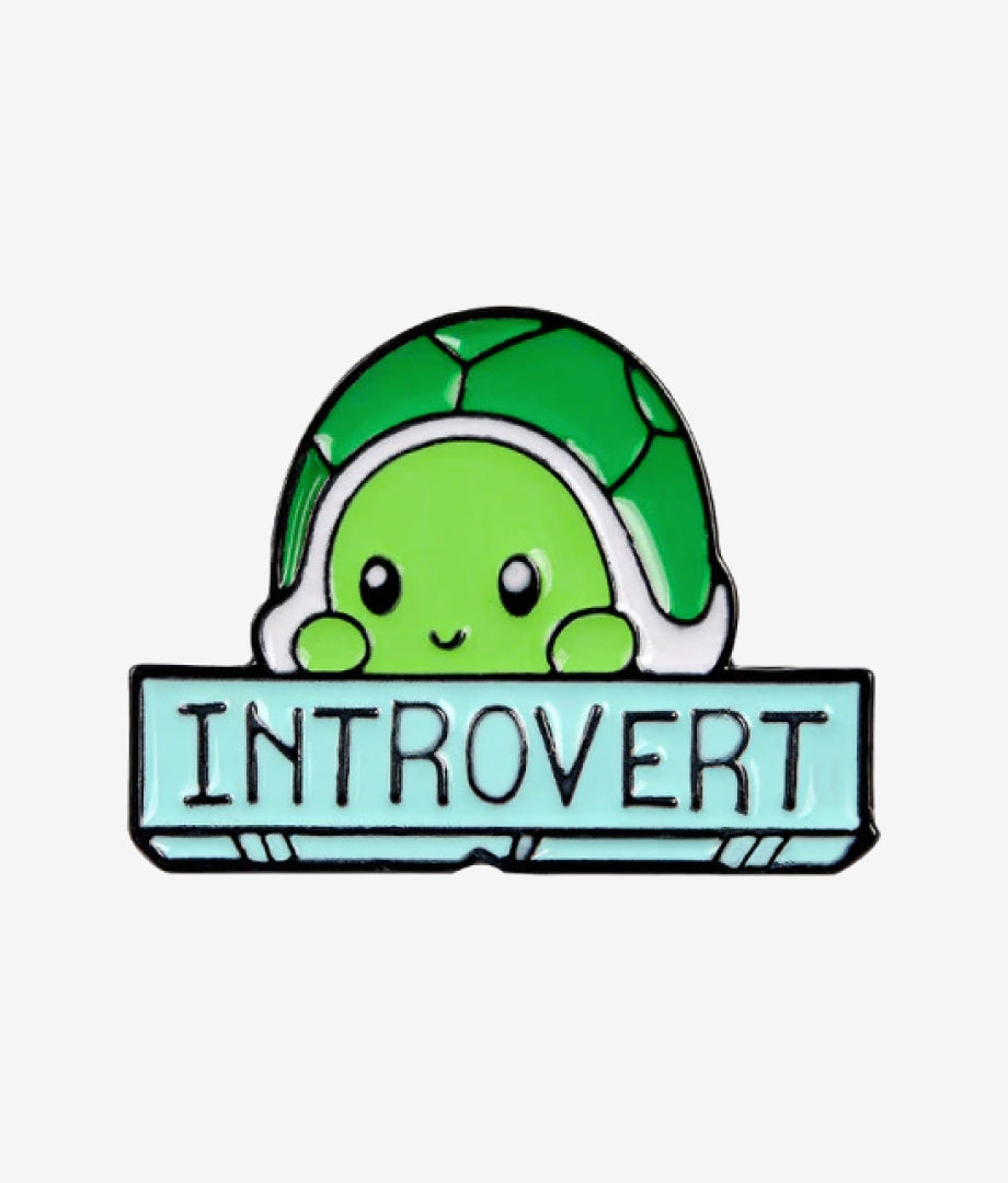 Pin Metalic Introvert Turtle