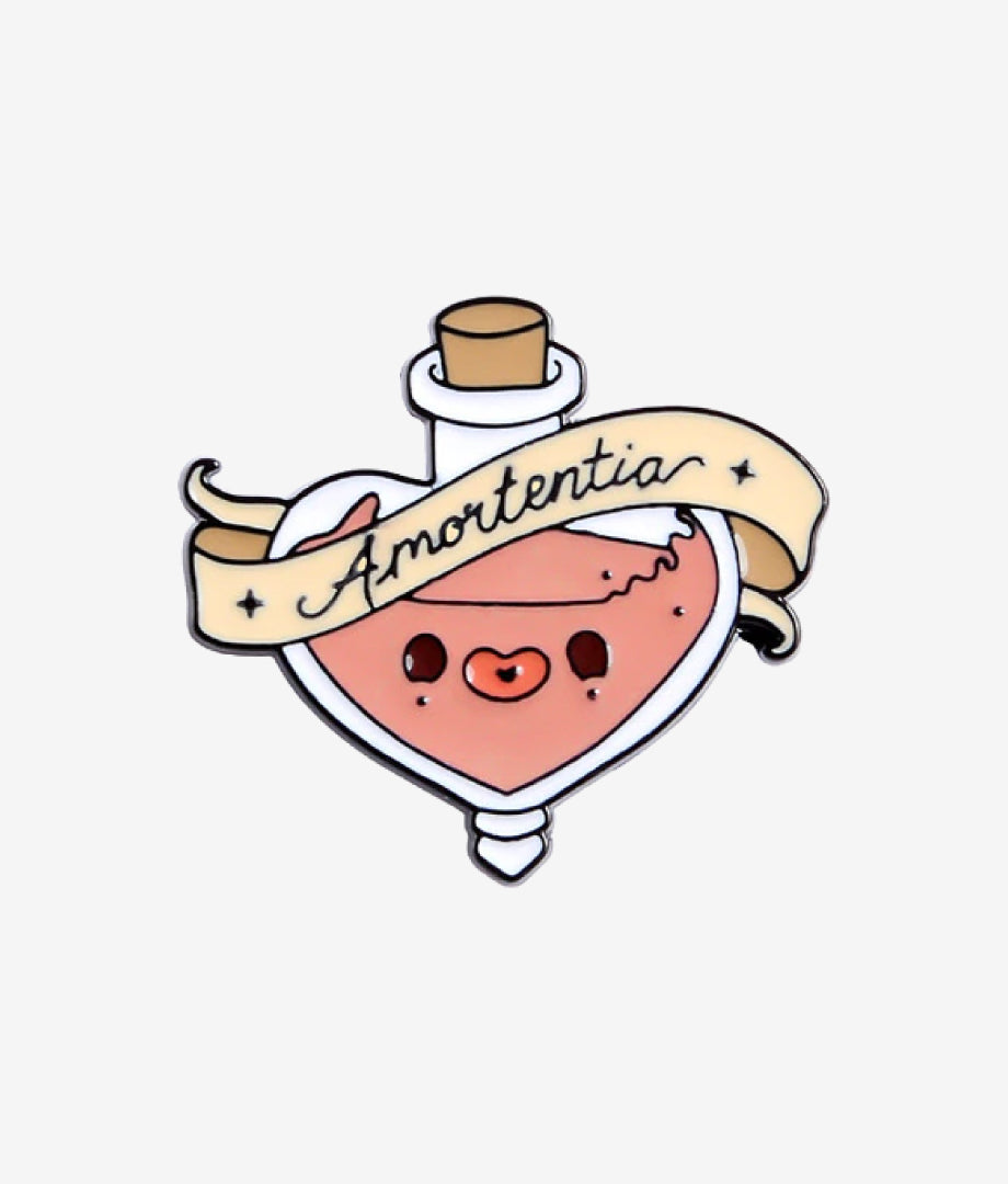 Pin Metalic Love Magic Potion