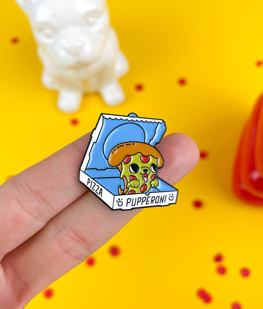 Pin Metalic Pupperoni