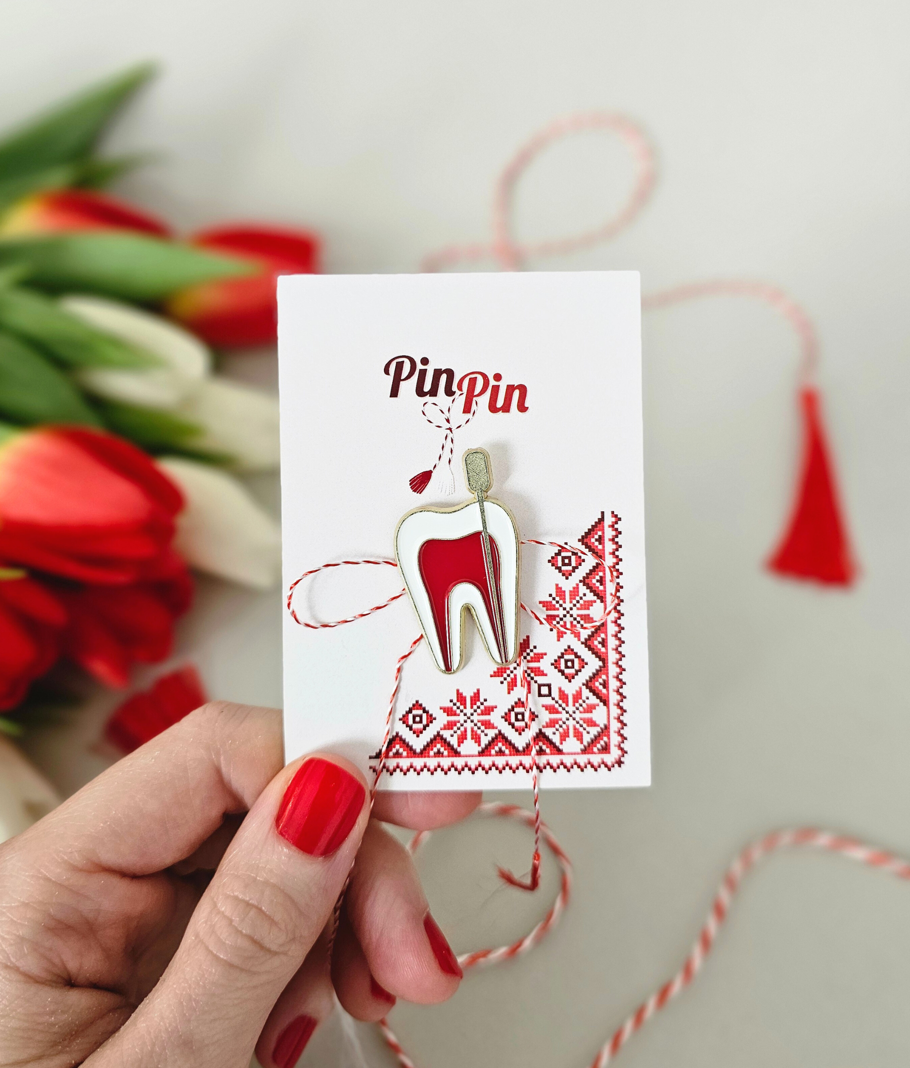 Pin Metalic Endo buddy