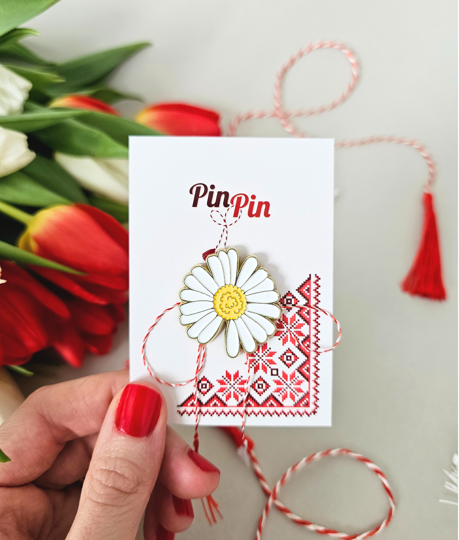 Pin Metalic Pure &amp; Simple