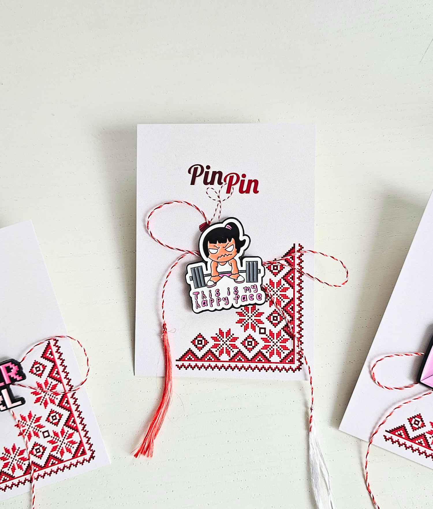 Pin Metalic Happy Face