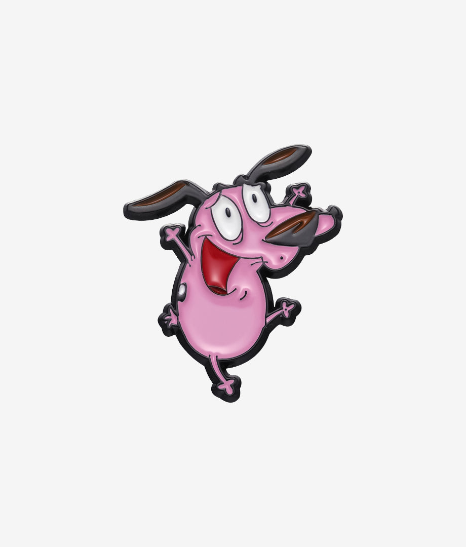 Pin Metalic Cowardly Dog