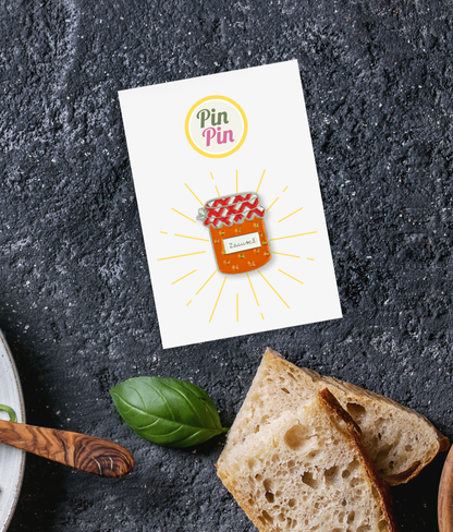 Pin Metalic Veggie Spread