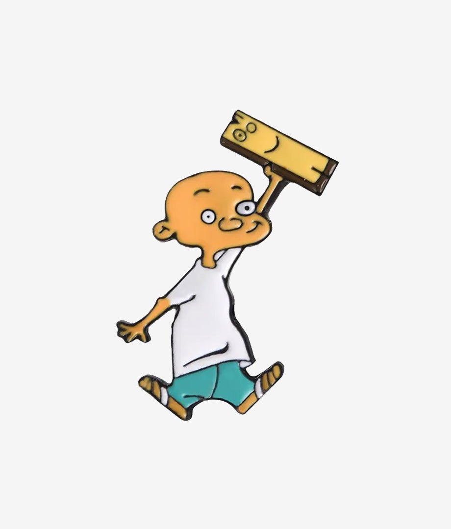 Pin Metalic Jonny and Plank