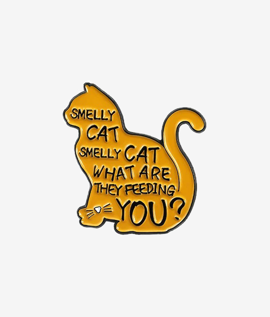 Pin Metalic Smelly Cat