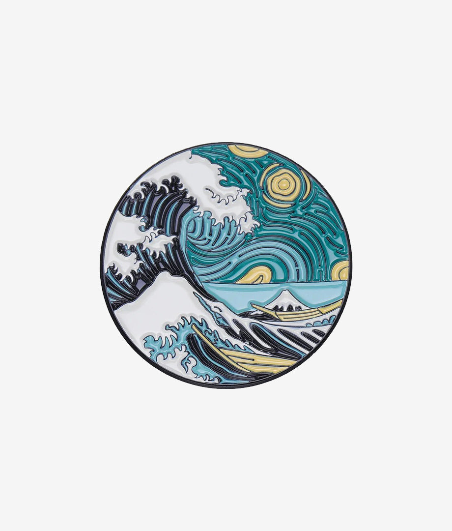 Pin5 Wave Backdrops Pin Metalic Wave – PinPin