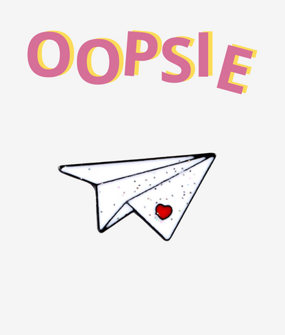Oopsie Pin Origami Plane