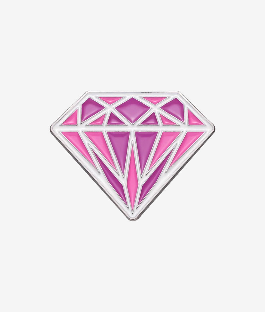 Pin Metalic Diamond