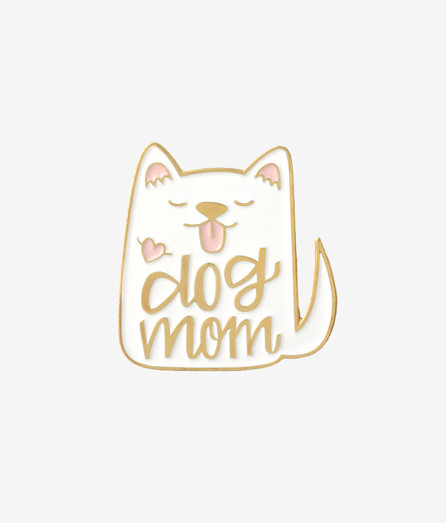 Pin Metalic Dog Mom