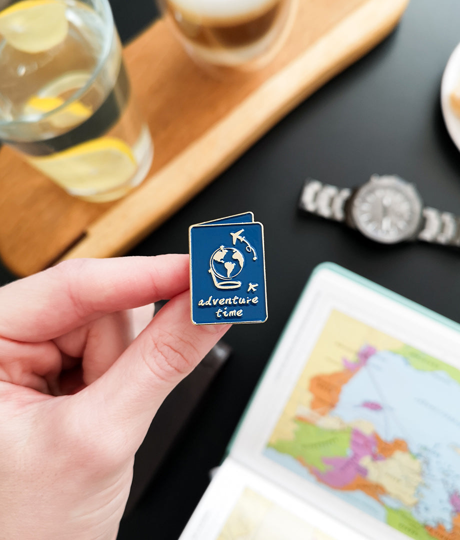 Pin Metalic Passport