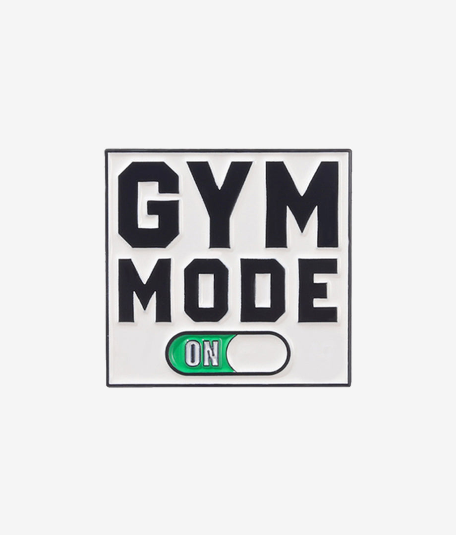 Pin Metalic Gym mode