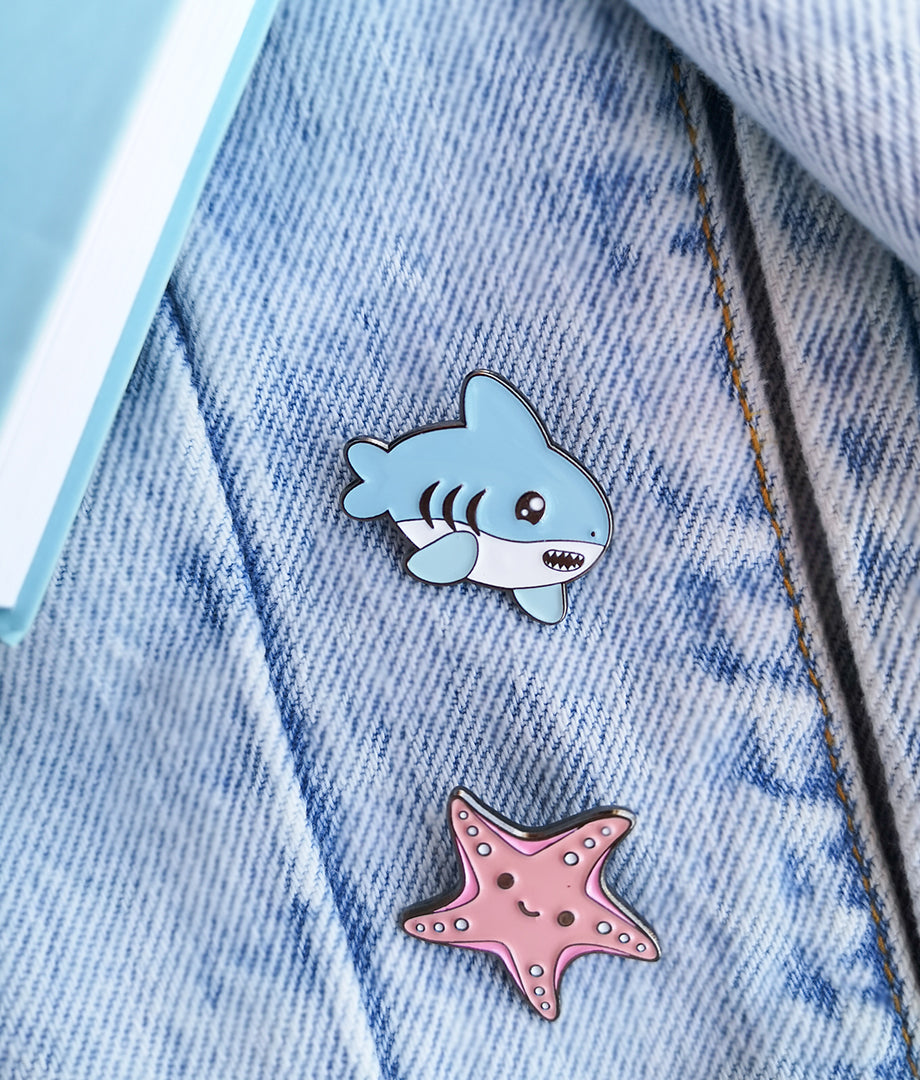 Pin Metalic Baby Shark