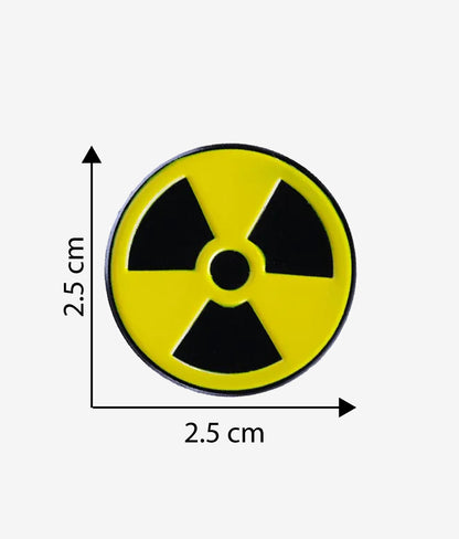 Pin Metalic Radioactive