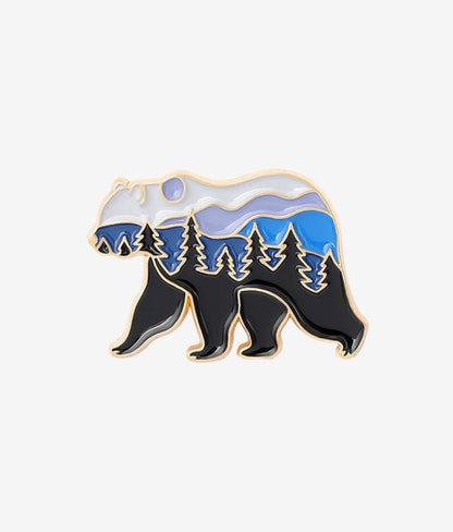 Pin Metalic Bear Country