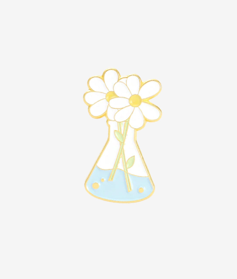 Pin Metalic Daisy