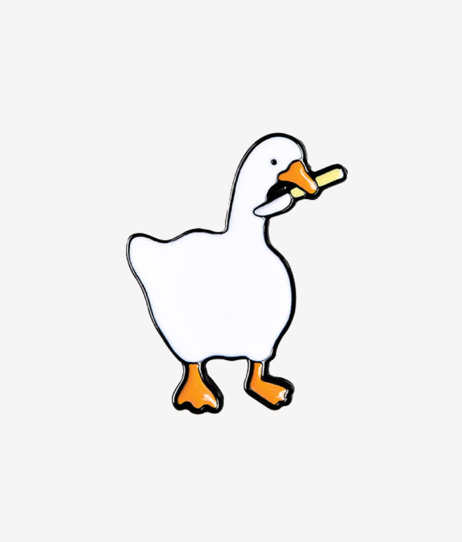 Pin Metalic Danger Goose