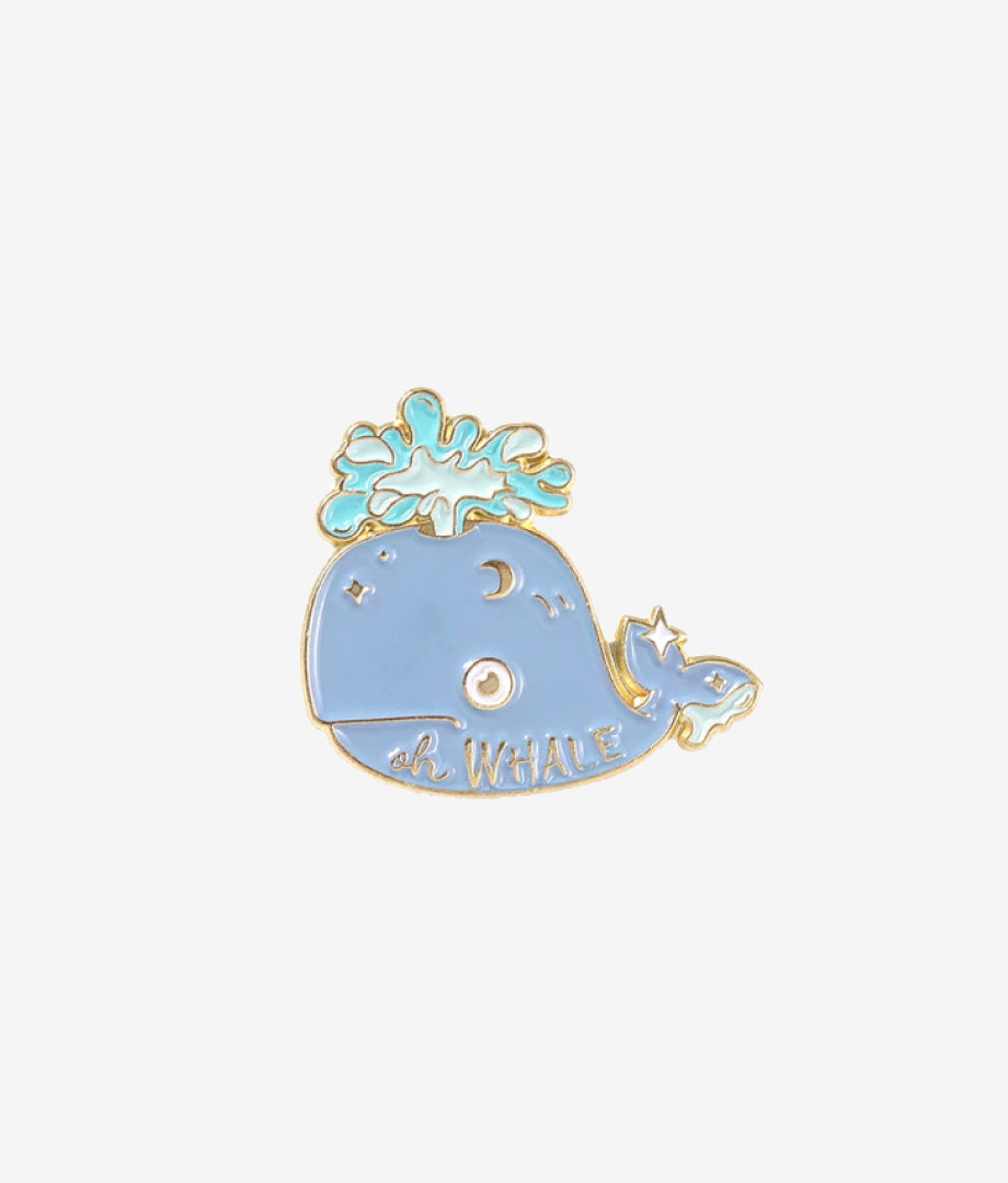 Pin Metalic Oh Whale