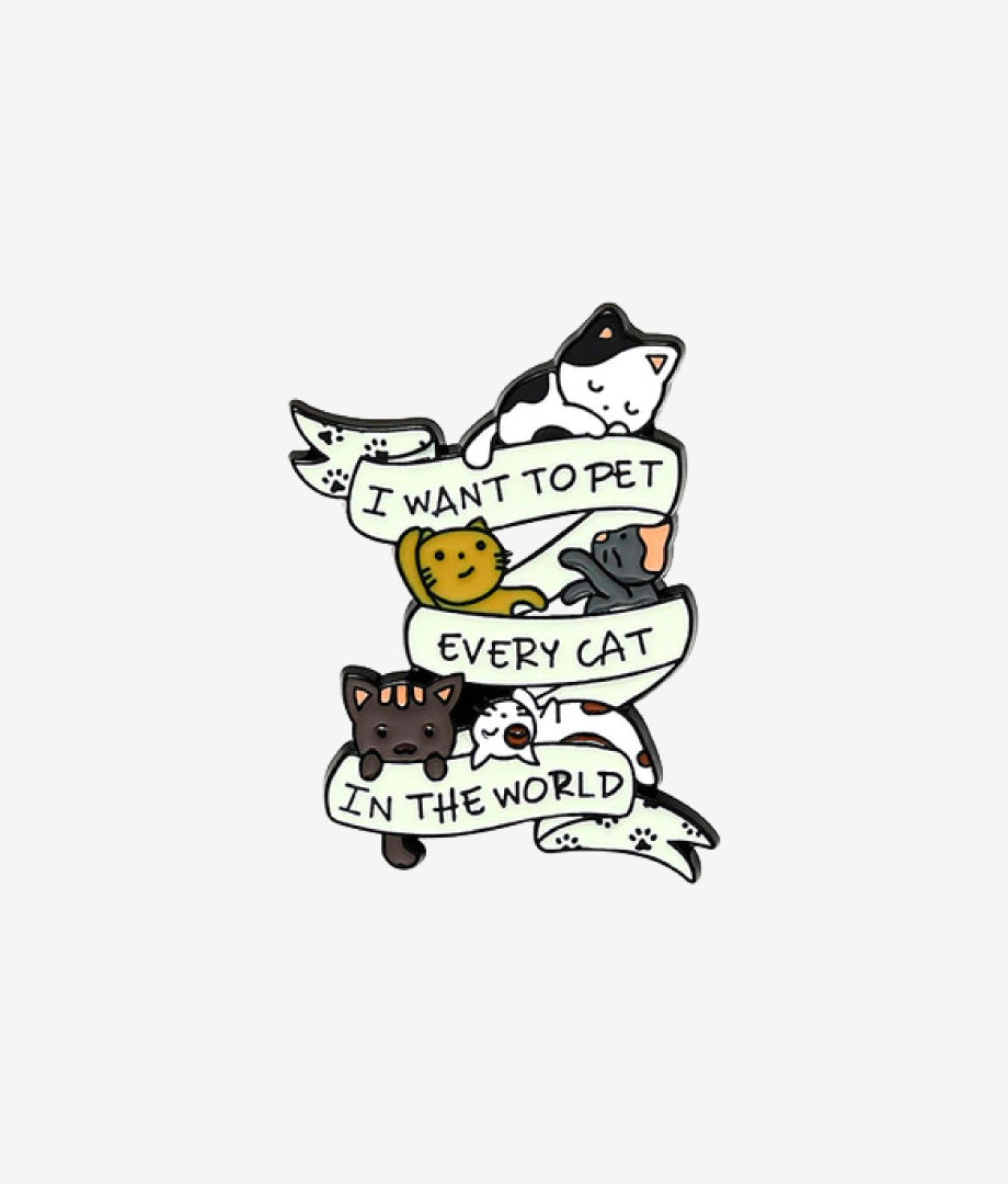 Pin Metalic Pet Every Cat