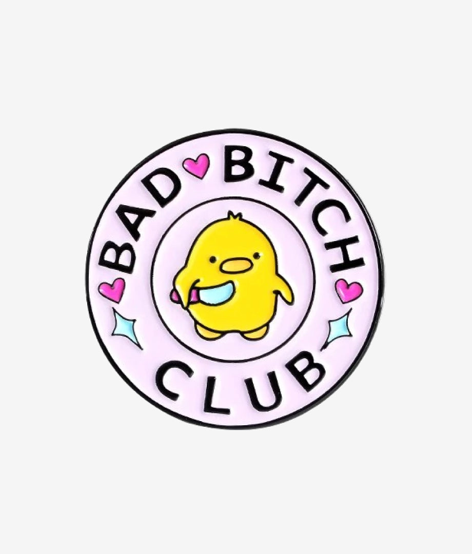 Pin Metalic Bad Duck Club