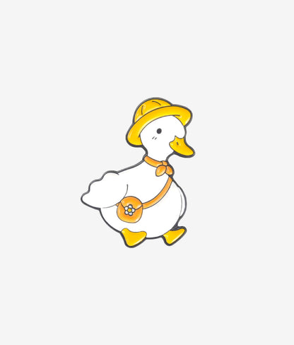 Pin Metalic Fancy Duck