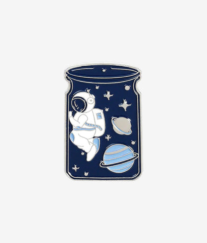 Pin Metalic Astronaut in a Jar