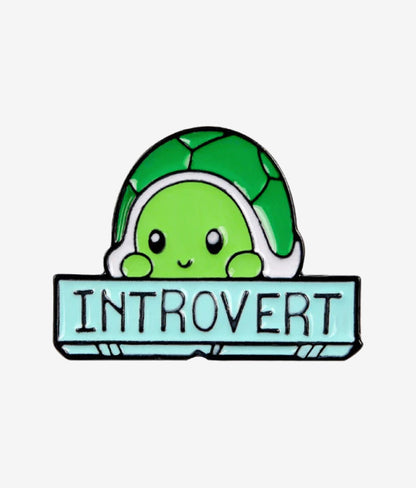 Pin Metalic Introvert Turtle