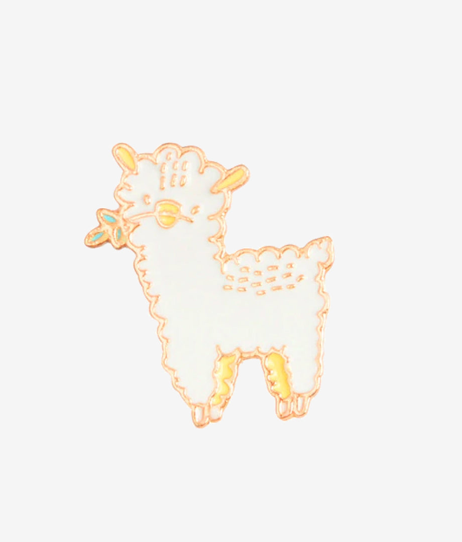 Pin Metalic Llama