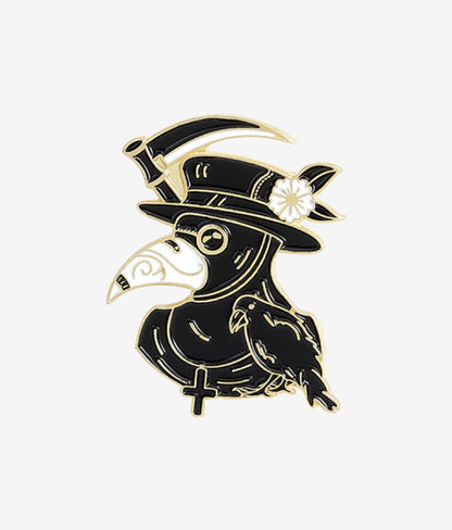 Pin Metalic Plague Doctor